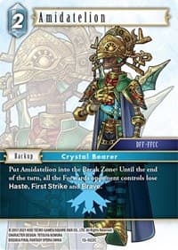 Amidatelion - Crystal Dominion - Final Fantasy TCG card