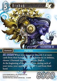 Orphan EX - Crystal Dominion - Final Fantasy TCG card