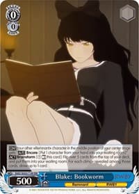 Blake: Bookworm (RRR) - RWBY - Weiss Schwarz card