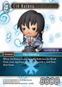 Cid Raines - Crystal Dominion - Final Fantasy TCG card