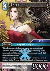 Terra - Crystal Dominion - Final Fantasy TCG card