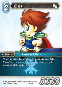 Mime - Crystal Dominion - Final Fantasy TCG card