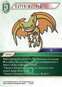 Garchimacera - Crystal Dominion - Final Fantasy TCG card