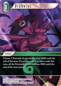 Diabolos - Crystal Dominion - Final Fantasy TCG card