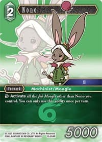 Nono - Crystal Dominion - Final Fantasy TCG card