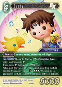 Bartz EX - Crystal Dominion - Final Fantasy TCG card