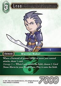 Leon - Crystal Dominion - Final Fantasy TCG card