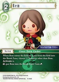 Rem - Crystal Dominion - Final Fantasy TCG card