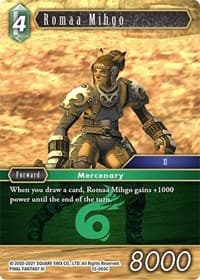 Romaa Mihgo - Crystal Dominion - Final Fantasy TCG card