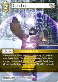 Scholar (65) - Crystal Dominion - Final Fantasy TCG card