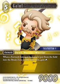 Galuf - Crystal Dominion - Final Fantasy TCG card