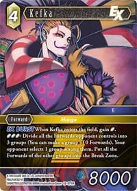 Kefka EX - Crystal Dominion - Final Fantasy TCG card
