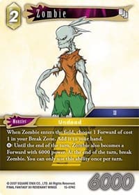 Zombie - Crystal Dominion - Final Fantasy TCG card