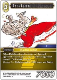Dadaluma - Crystal Dominion - Final Fantasy TCG card