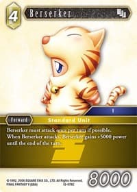 Berserker - Crystal Dominion - Final Fantasy TCG card