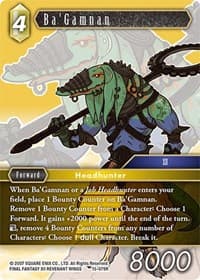 Ba'Gamnan - Crystal Dominion - Final Fantasy TCG card