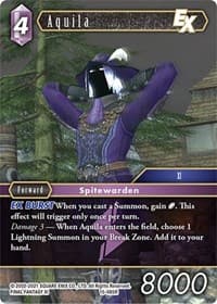 Aquila EX - Crystal Dominion - Final Fantasy TCG card