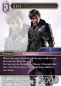 Axis - Crystal Dominion - Final Fantasy TCG card