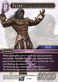Vayne - Crystal Dominion - Final Fantasy TCG card