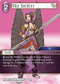 Sky Soldier - Crystal Dominion - Final Fantasy TCG card