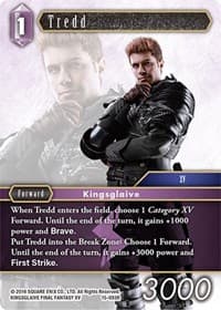 Tredd - Crystal Dominion - Final Fantasy TCG card