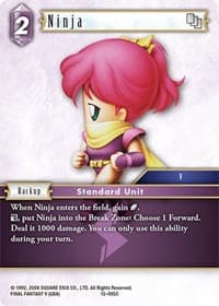Ninja - Crystal Dominion - Final Fantasy TCG card