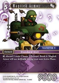 Magitek Armor - Crystal Dominion - Final Fantasy TCG card