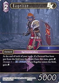 Ragelise EX - Crystal Dominion - Final Fantasy TCG card