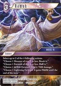 Ramuh - Crystal Dominion - Final Fantasy TCG card