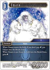Umaro - Crystal Dominion - Final Fantasy TCG card