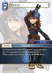 Keiss - Crystal Dominion - Final Fantasy TCG card