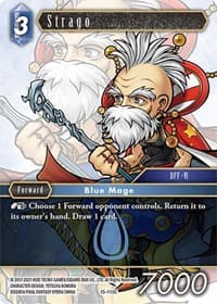 Strago - Crystal Dominion - Final Fantasy TCG card