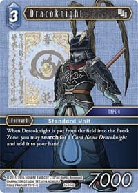 Dracoknight - Crystal Dominion - Final Fantasy TCG card