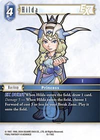 Hilda EX - Crystal Dominion - Final Fantasy TCG card