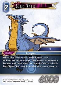 Blue Wyrm - Crystal Dominion - Final Fantasy TCG card