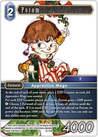 Porom - Crystal Dominion - Final Fantasy TCG card
