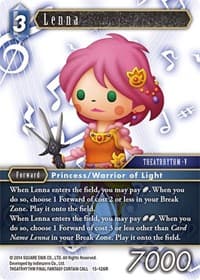 Lenna - Crystal Dominion - Final Fantasy TCG card