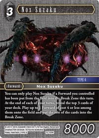 Nox Suzaku - Crystal Dominion - Final Fantasy TCG card