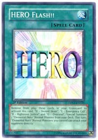 HERO Flash!! - Duelist Pack 3: Jaden Yuki 2 - YuGiOh card