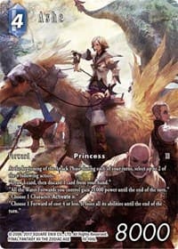 Ashe (Full Art Reprint) - Crystal Dominion - Final Fantasy TCG card