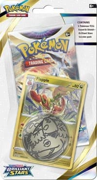Brilliant Stars Single Pack Blister [Flapple] - SWSH09: Brilliant Stars - Pokemon card