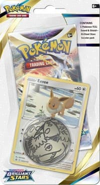 Brilliant Stars Single Pack Blister [Eevee] - SWSH09: Brilliant Stars - Pokemon card