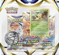 Brilliant Stars 3 Pack Blister [Leafeon] - SWSH09: Brilliant Stars - Pokemon card