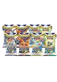 Brilliant Stars Sleeved Booster Pack Bundle [Set of 8] - SWSH09: Brilliant Stars - Pokemon card