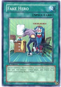 Fake Hero - Duelist Pack 3: Jaden Yuki 2 - YuGiOh card