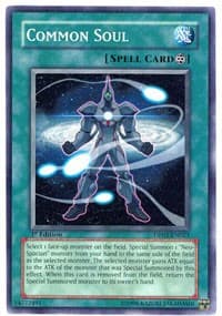 Common Soul - Duelist Pack 3: Jaden Yuki 2 - YuGiOh card