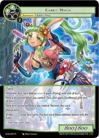 Rabbit Ninja - Game of Gods - Force of Will card