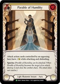 Parable of Humility - FAB025 - Flesh and Blood: Promo Cards - Flesh and Blood TCG card