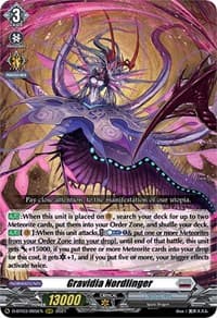 Gravidia Nordlinger - D-BT03: Advance of Intertwined Stars - Cardfight Vanguard card