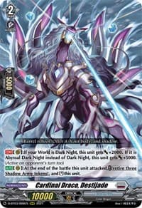 Cardinal Draco, Destijade - D-BT03: Advance of Intertwined Stars - Cardfight Vanguard card